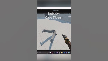 cave divers be like | ALSO NEW DEVLOG IS OUT NOWWW  #indiedev #indiegame #memes