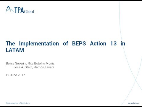 The implementation of BEPS Action Plan 13 in LATAM (English version)