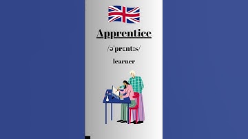 How to pronounce Apprentice in English British Accent #learnenglish #learnenglishtogether