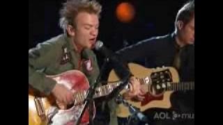 Sum 41@AOL Music Pieces Acoustic