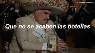 Vicente Fernández - A Ella (Letra / Lyrics)