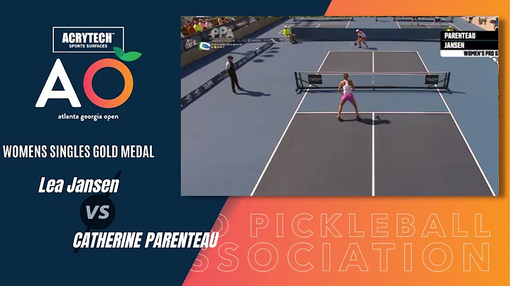 Catherine Parenteau vs. Lea Jansen - PPA Atlanta O...