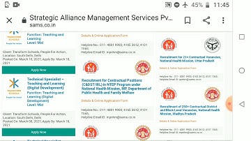 MP CHO 3800 Post Selected candidate list release after successful Document verification 2021