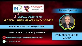 Prof. Richard Larson, MIT, USA | HK Conferences