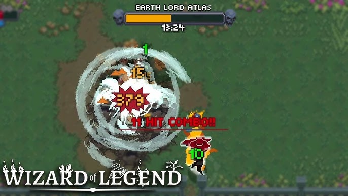 Wizard of Legend - ~100% crit melee build vs Sura 