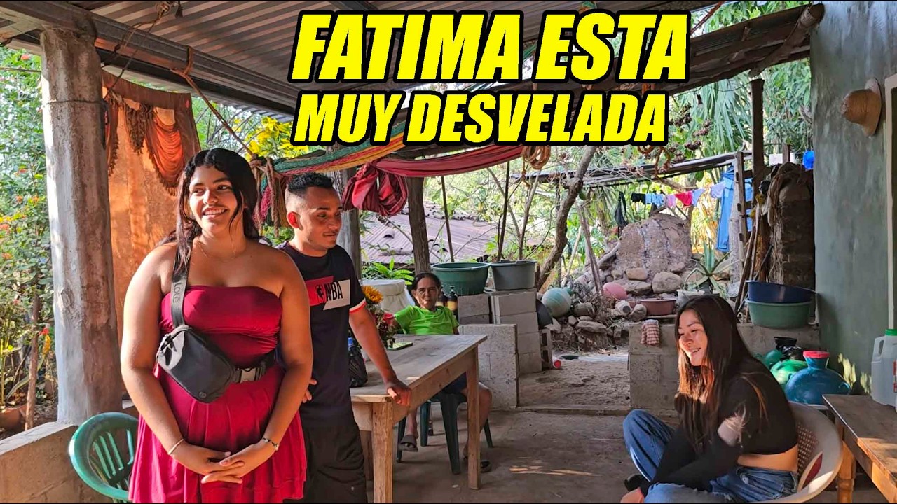 Fátima se esta trasnochando mucho.