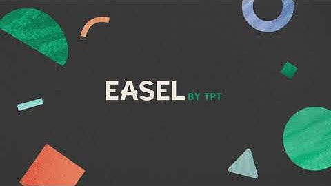 Welcome to Easel by TpT™ | Teachers Pay Teachers