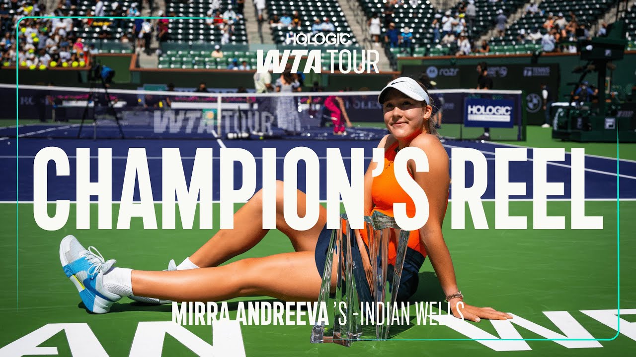 How Mirra Andreeva won Indian Wells! 🏆