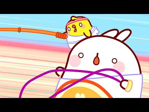Моланг 🌿 Гонки на колесницах 🌿 Мультики для малышей ✨ Super Toons TV