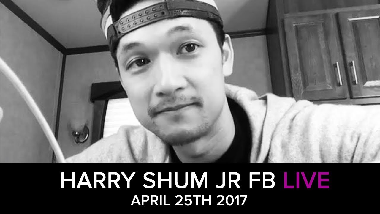 Harry Shum Jr's Facebook live from April 25th, 2017.