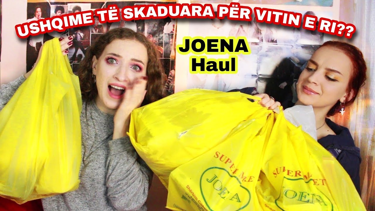 Ushqime të SKADUARA për Vitin e Ri??! (JOENA HAUL) | EDA LUNARCLIPS