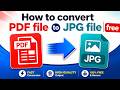 PDF to JPG offline || free ||