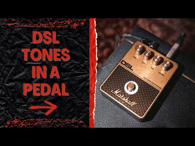 Marshall DSL デストーションペダル Marshall DSL Pedal, DSL Tone In A Pedal? - YouTube