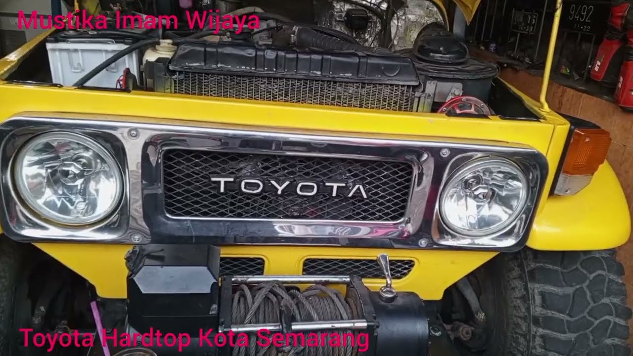 Toyota Hardtop Full Peredam Lantai Dan Kap Mesin