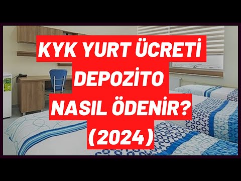 KYK YURT ÜCRETİ NASIL ÖDENİR? (2024)