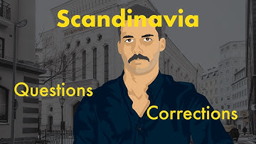 Scandinavia: Corrections, Omissions, and Questions