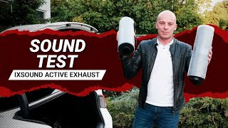 SOUND TEST OF THE ACTIVE EXHAUST. HOW DOES IXSOUND SOUND? screenshot 1