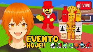 🌮 EVENTO ROUBE UM BRAINROT HOJE!! 💙 XD AO VIVO
