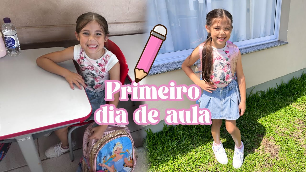 PRIMEIRO DIA DE AULA NA ESCOLA NOVA! 🥹 - YouTube