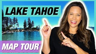 Map Tour of Lake Tahoe | California and Nevada | EP 6