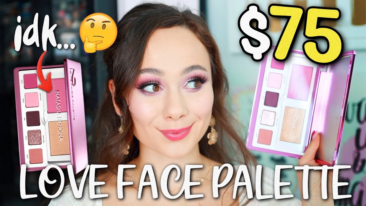 NEW NATASHA DENONA LOVE FACE PALETTE!!
