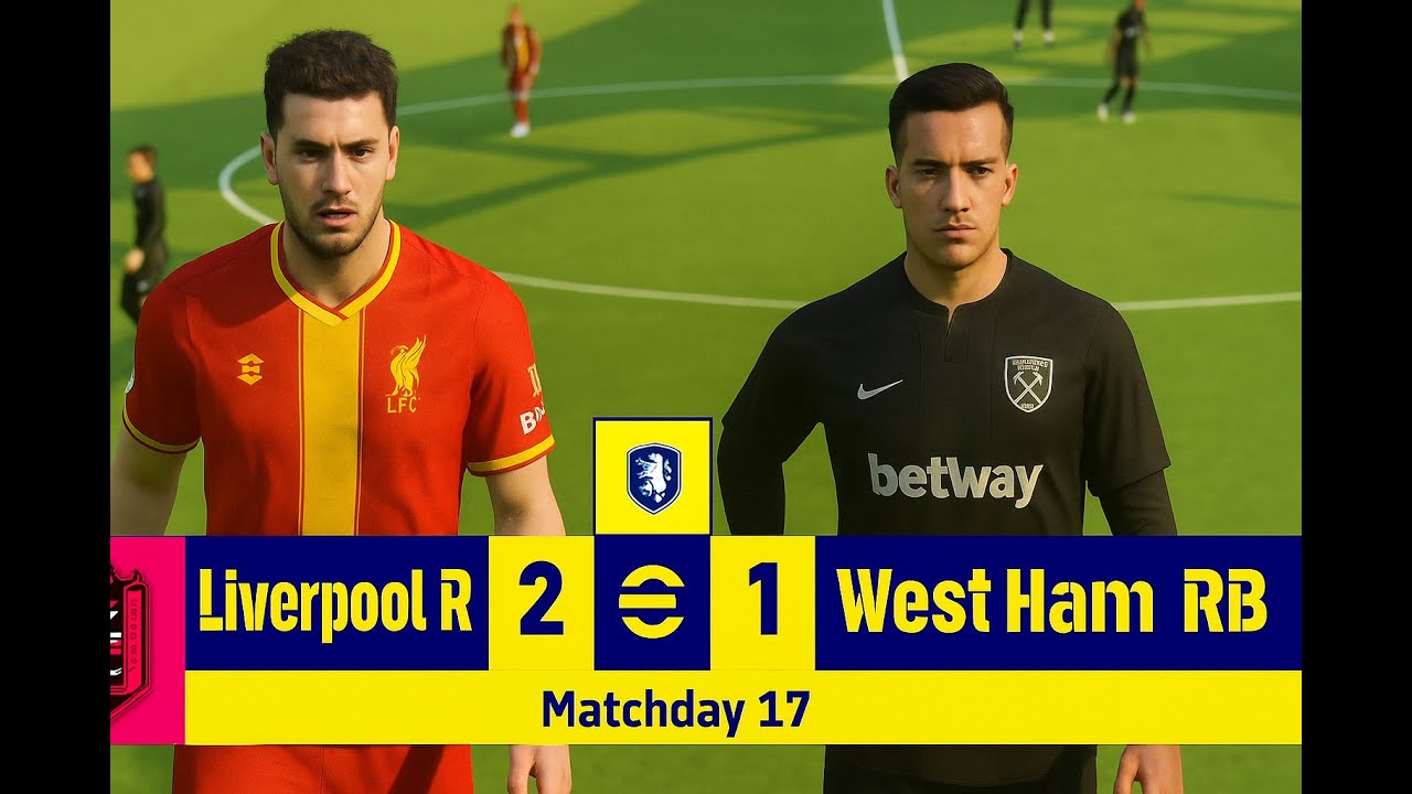 English Premier League 17th Match Between Liverpool FC vs West Ham United F.C. 