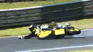 Thundersport Naked Rd 8 Mallory Park Adam Shelton Crash