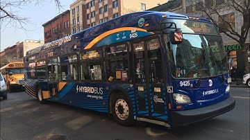 MTA new flyer XDE40 Excelsior￼HYBRID #9425 m116 bus
