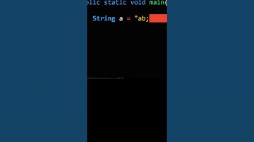 error: unclosed string literal