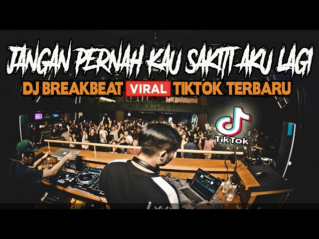 DJ JANGAN PERNAH KAU SAKITI AKU LAGI !! DJ BREAKBEAT VIRAL TIKTOK TERBARU FULLBASS 2023 class=