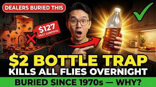 FLIES GONE IN 24 HOURS — The $2 Amish Bottle Trap They Never Show You