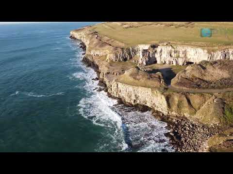 Winspit Quarry, Dorset by Drone