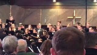 Bailey—Christmas 2017 with Mount Mercy University Choir
