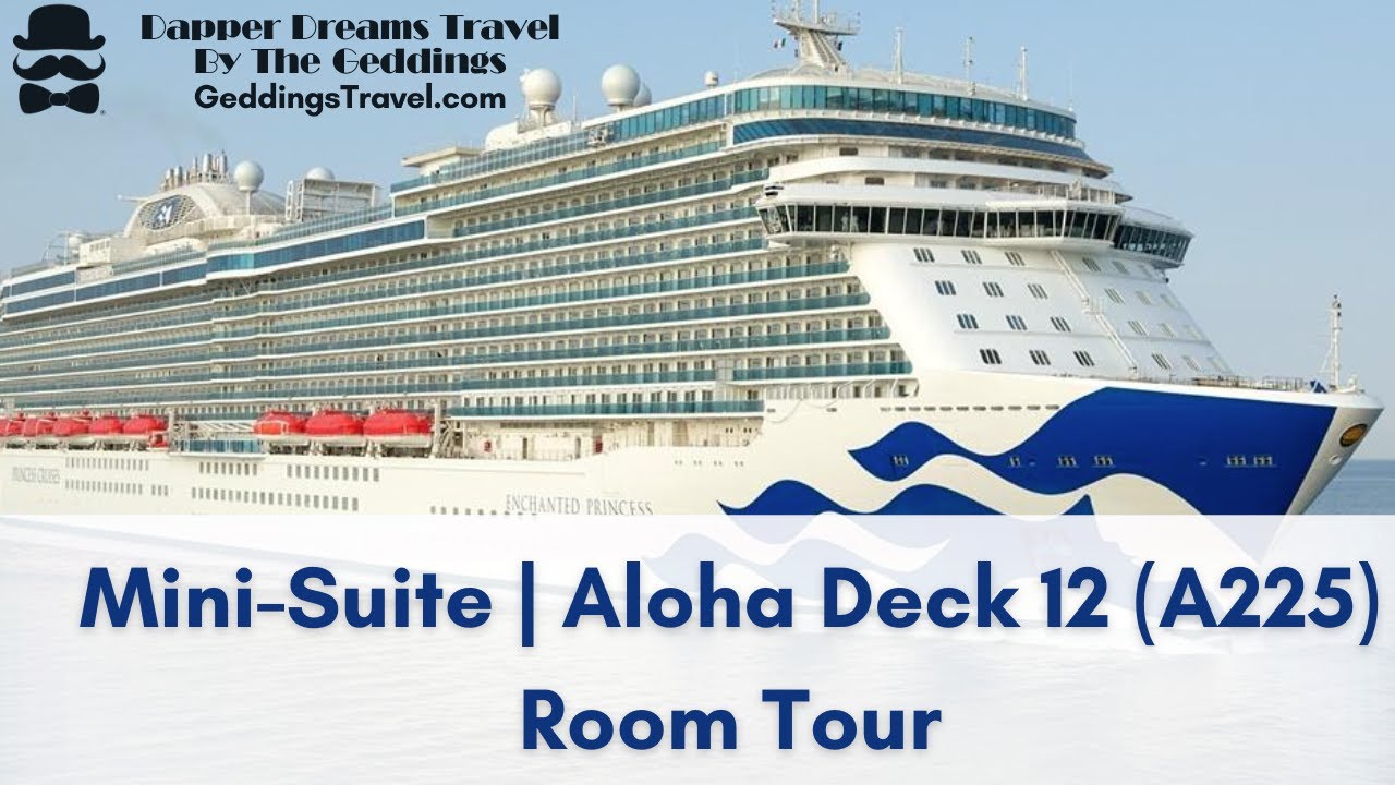 Enchanted Princess Mini-Suite Room Tour | Category MB A225 | Aloha Deck 12 | Princess Cruises