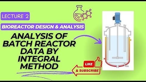 Analysis of Batch Reactor Data || Bioreactor Design Analysis Lecture 2 GATE | Bioprocess Engineering
