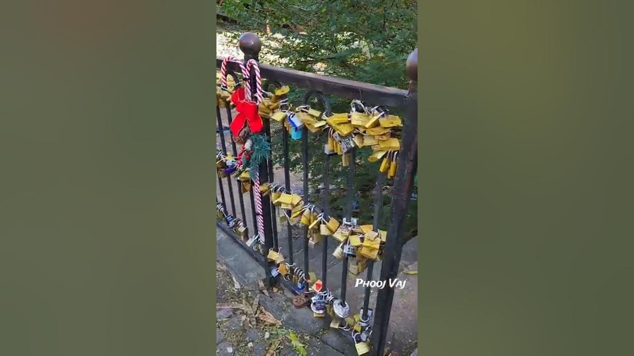 Love Locks on the Chattahoochee River Helen, YouTube