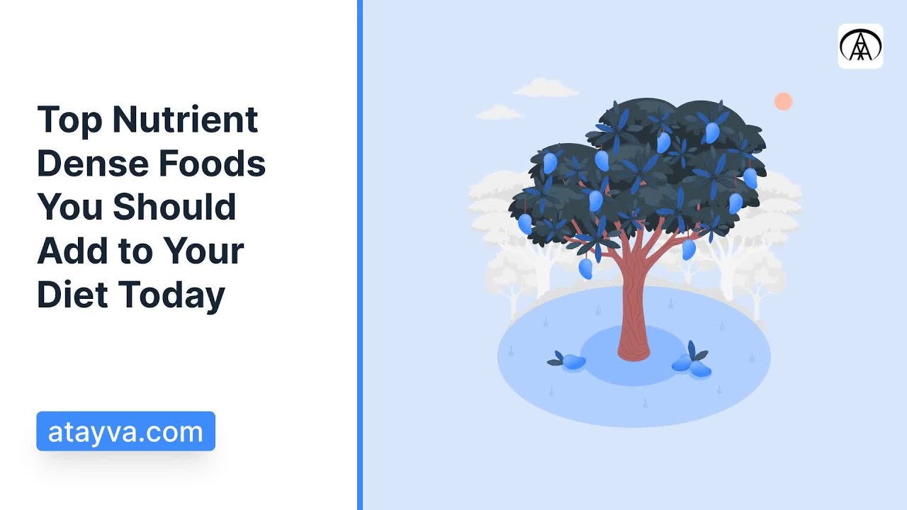 Top Nutrient-Dense Foods You Should Add to Your Diet Today - YouTube