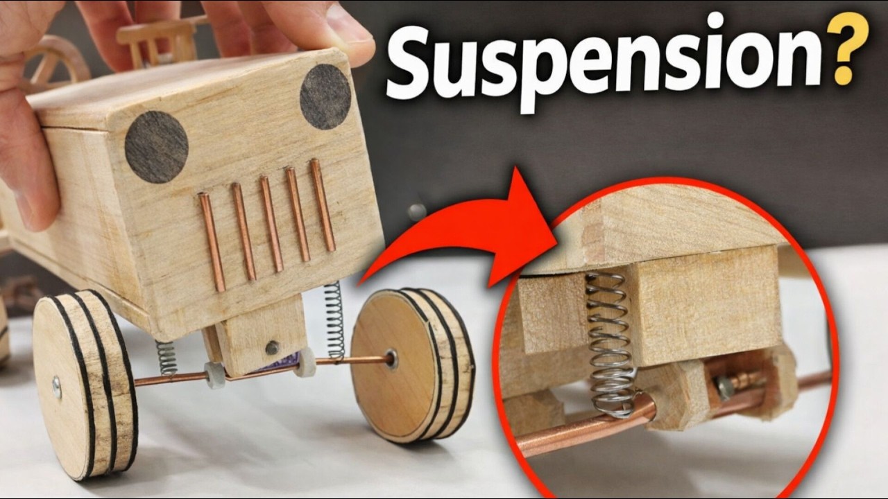 Can a Wooden Tractor Have Suspension?