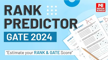 GATE 2024 Response Sheet Out | Predict Your Rank Now | GATE Rank Predictor | MADE EASY