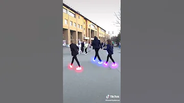 Amazing Shuffle Dance With Glowing Shoes TikTok Tuzelitydance 
