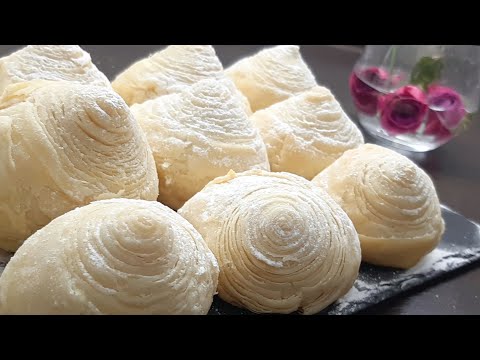 XƏMİR MAYALAMADAN❗ ƏN kövrək BADAMBURA RESEPTİ 👍