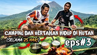 EPISODE -3 🍗🥣 MENEMUKAN SUMBER MAKANAN & MEMANGGANG BEBEK DI TENGAH HUTAN