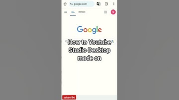 how to open Youtube Studio Desktop mode on #youtubeshorts #youtubestudio #youtube #desktop #trending