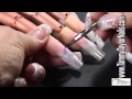 Nail Art Ice Tips Frost In Ice Design YouTube