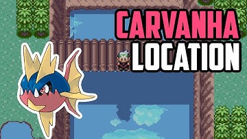 How to Catch Carvanha - Pokémon Emerald