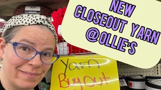 NEW Closeout YARN at Ollie’s! #ollies #closeoutyarn #yarnshopping #clearanceshopping #clearanceyarn
