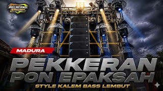 Dj Lagu Madura Terbaru Pekkeran Pon Epaksah Style Kalem Bas Lembut Jernih