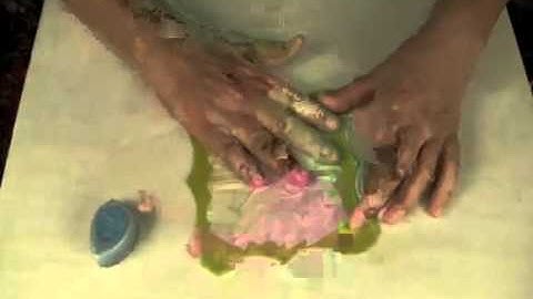 Things Crafty Episode 6 Masking Tape Texture Technique