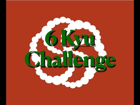 How to solve All Start Code Challenge #15 CodeWars 6 kya