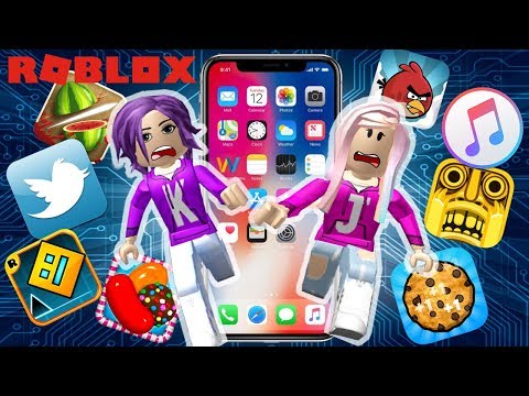 Roblox: Escape the iphone X Obby / TRAPPED INSIDE AN IPHONE X! 📱